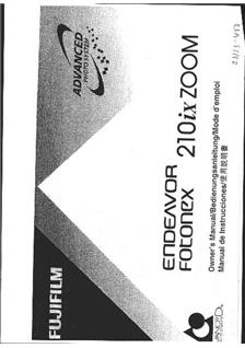 Fujifilm Fotonex 210i x Zoom manual. Camera Instructions.